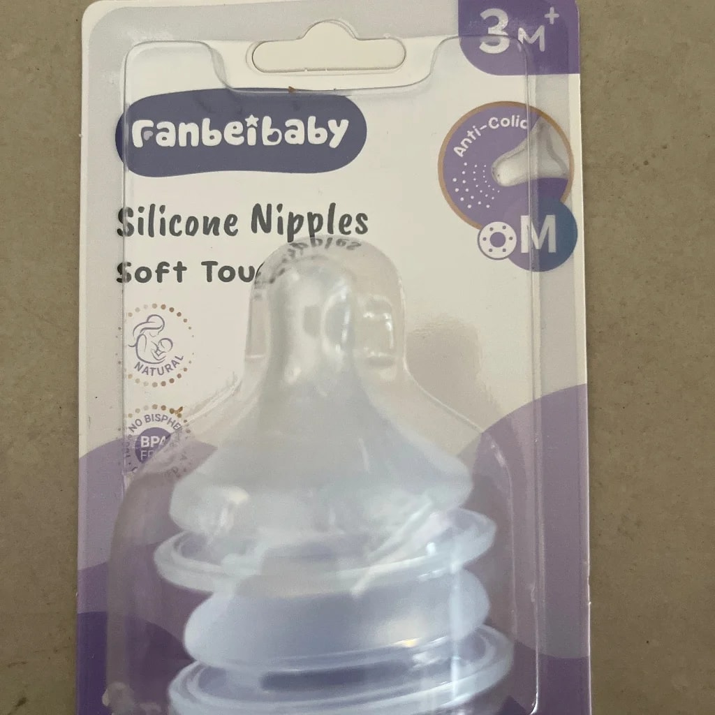ក្បាលដបដោះគោធំ ranbeibaby 3M+ M - PONLEU DOUNG DARA PHARMACY
