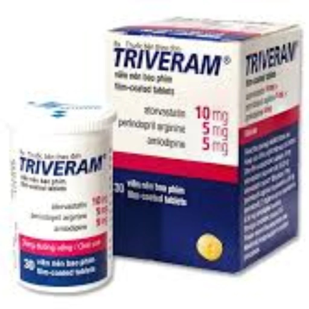 Triveram 10 mg / 5 mg / 5 mg - Depot De Pharmacie "A" Kim Houy