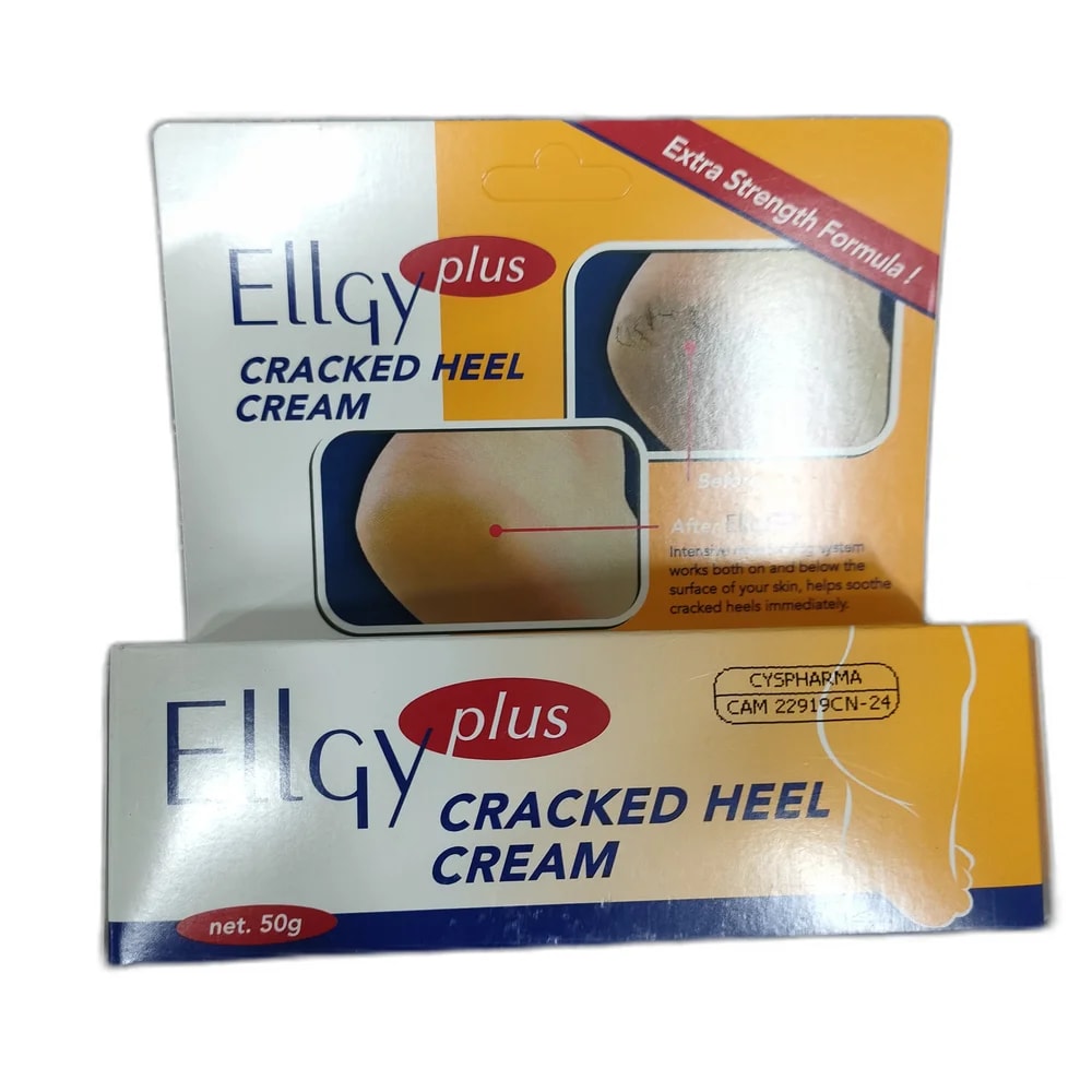 Ellgy Plus Cracked Heel Cream 50 g - Depot De Pharmacie "A" Kim Houy