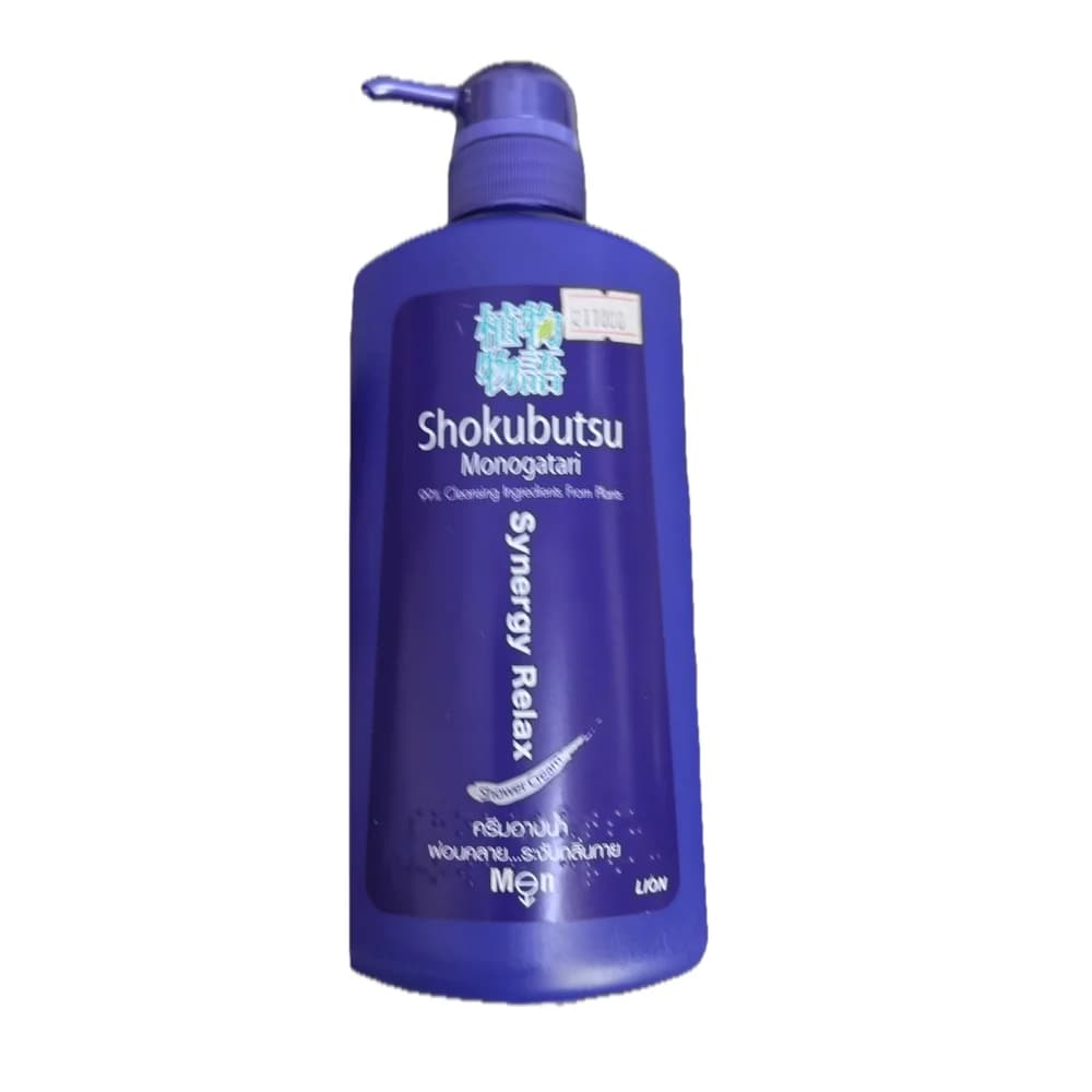 Shokubutsu Monogatari For Men Synergy Relax Shower Cream 500 ml