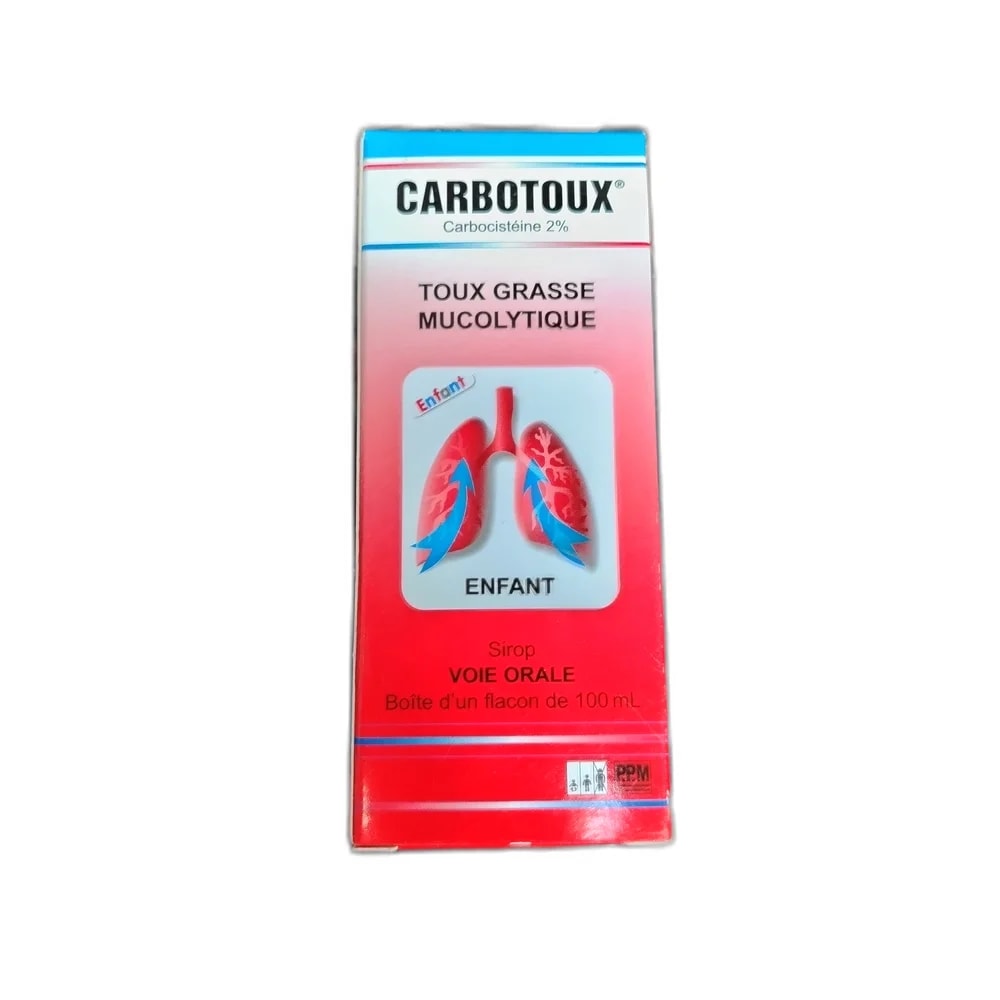 Carbotoux 2% (100 mg / 5 ml) - DHOU CARE PHARMACY