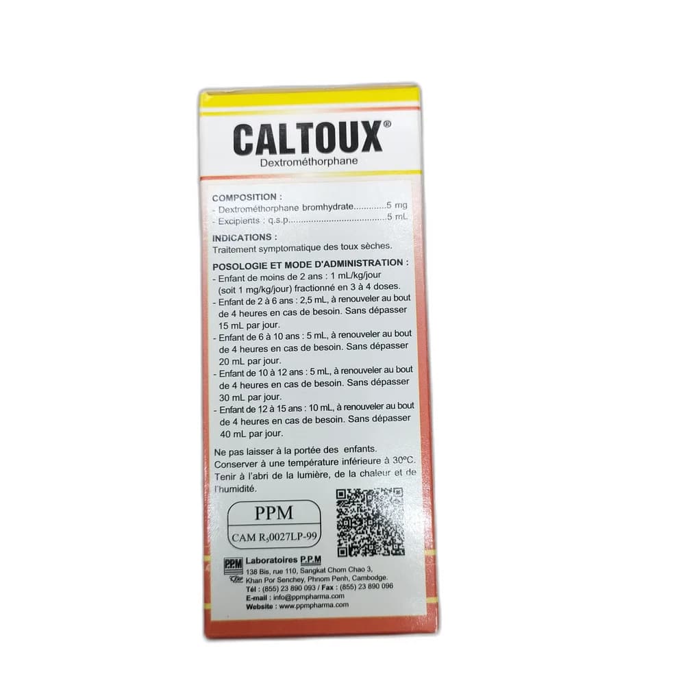 Caltoux 5 mg / 5 ml