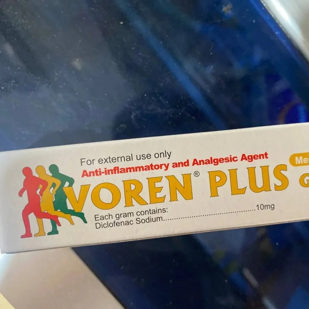 Voren Plus Gel Diclofenac Sodium 10mg/g + Menthol Anti-inflammatory Gel 20g - MONGKUL SOKHAPHEAP PHARMACY