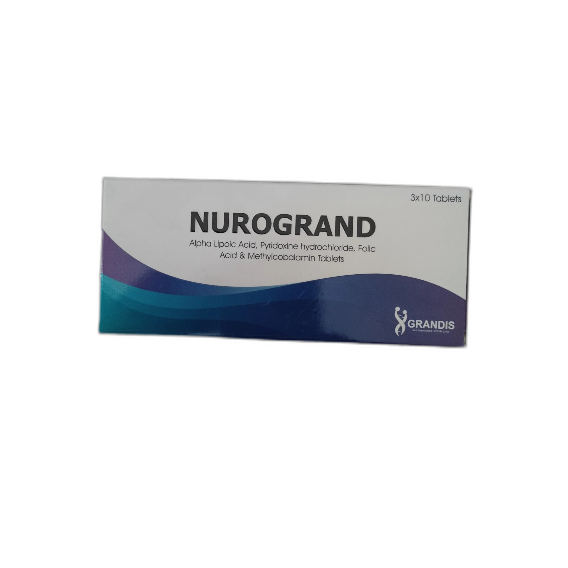 Nurogrand 1500 mcg / 100 mg / 1.5 mg / 3 mg - PONLEU DOUNG DARA PHARMACY