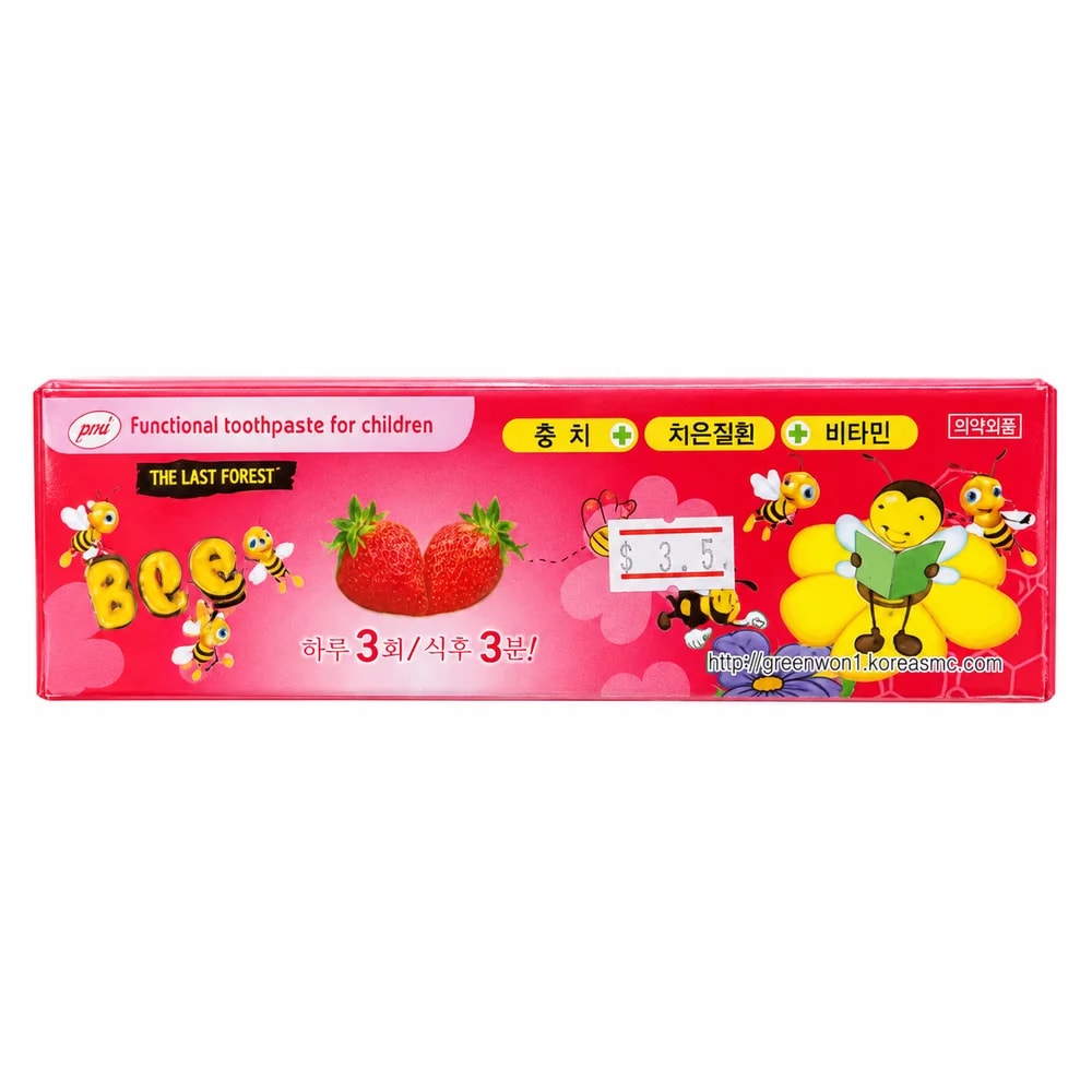 BEE Kids Care Toothpaste Strawberry Flavor - Pharmacy Krech hong