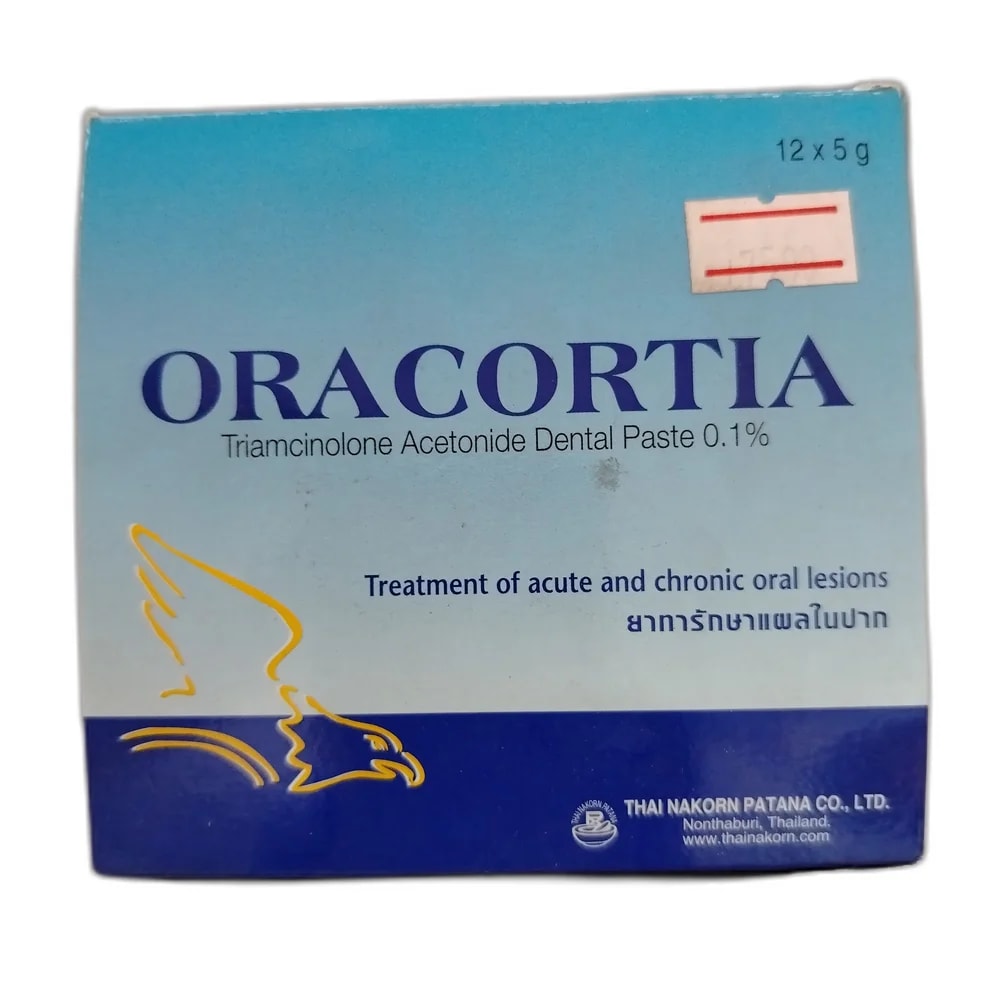 Oracortia 0.1% w/w (1.0 mg/g) - Oudom Puthik Pharmacy