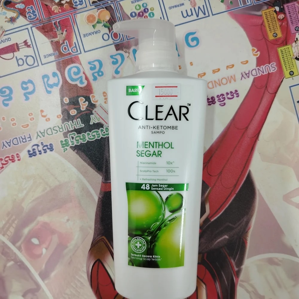 Clear Menthol Segar Anti-Ketombe Sampo - Pharmacy Krech hong