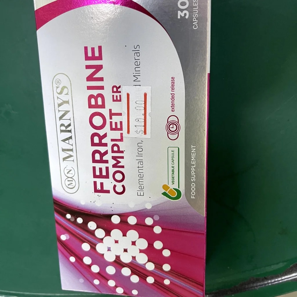 Ferrobine Complet ER Not available - Pharmacy Rotha 2