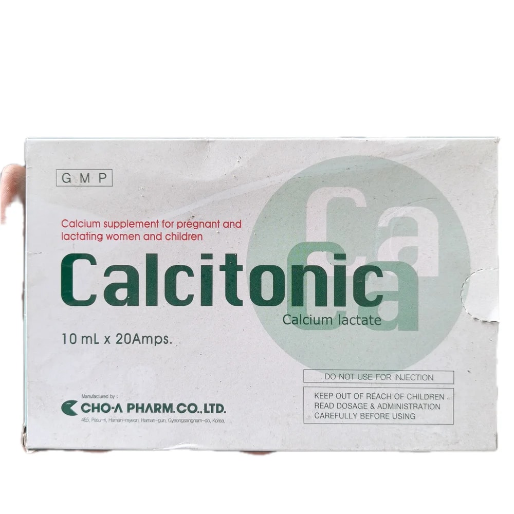 Calcitonic 500 mg/10 mL - Morhachun Pharmacies