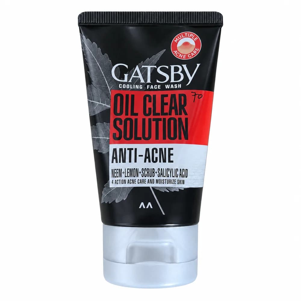 Gatsby Oil Clear Solution Anti-Acne 50 g