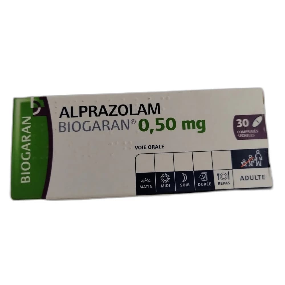 Alprazolam Biogaran 0.50mg
