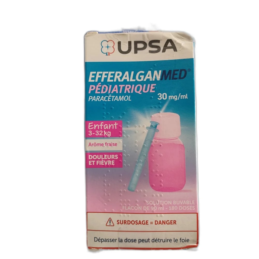 EfferalganMed Pédiatrique 30mg/ml - MEY PHARMA PHARMACY