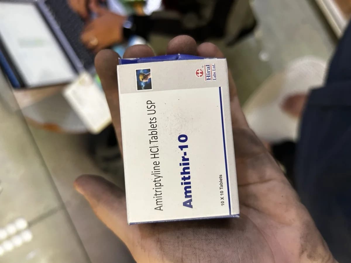 Amitriptyline HCL Tablets USP 10 mg