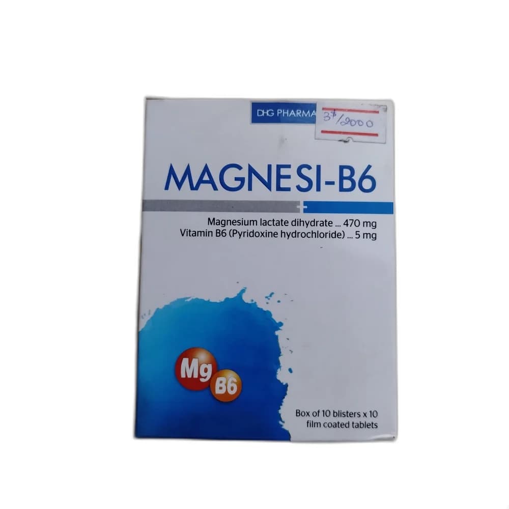 Magnesi-B6 470 mg / 5 mg