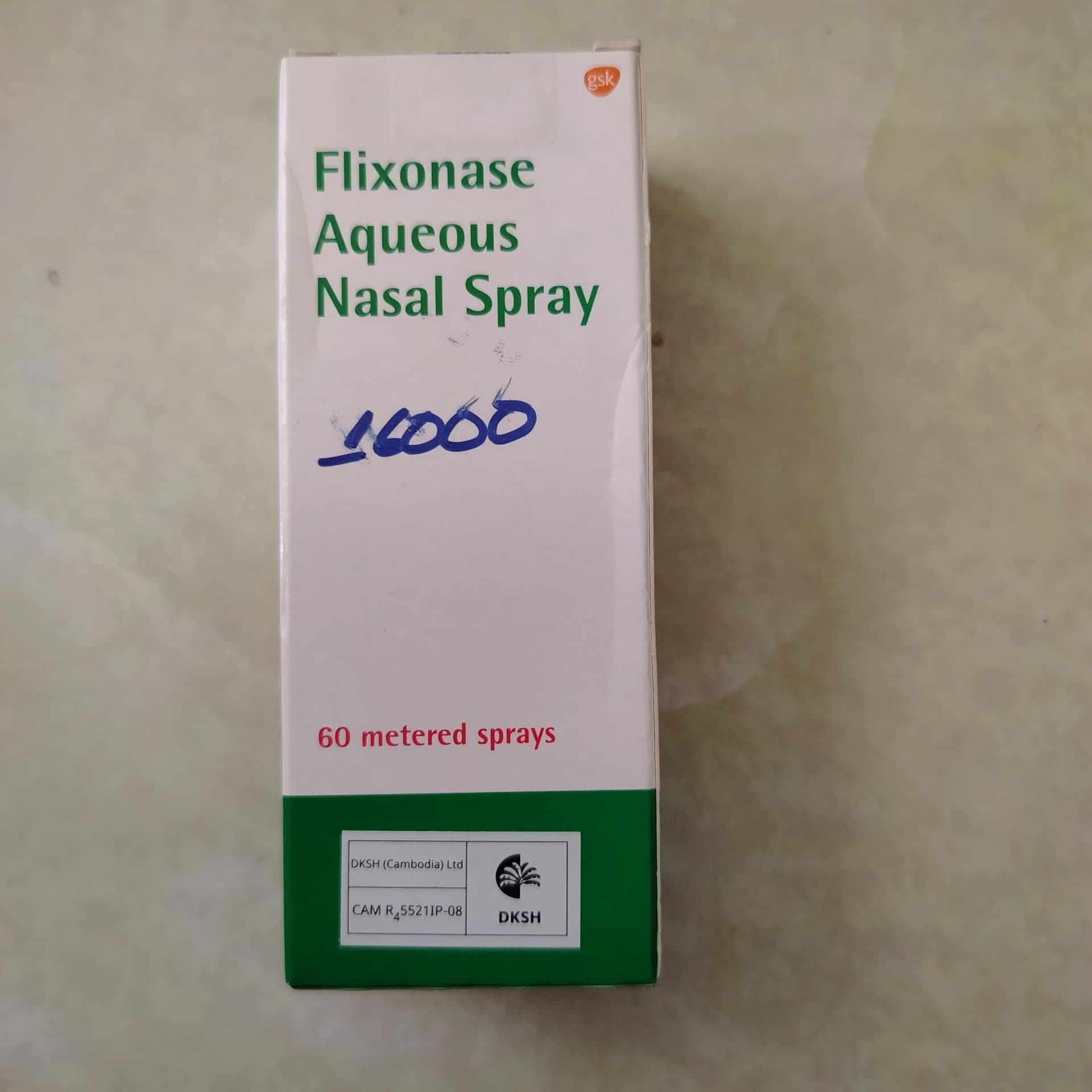 Flixonase 0.05% w/w Fluticasone propionate