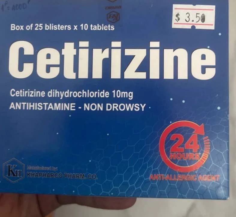 CTZ Tab Cetirizine 10mg