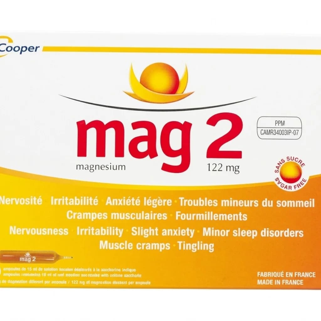 Mag 2 10ml ampoule Magnesium 122mg
