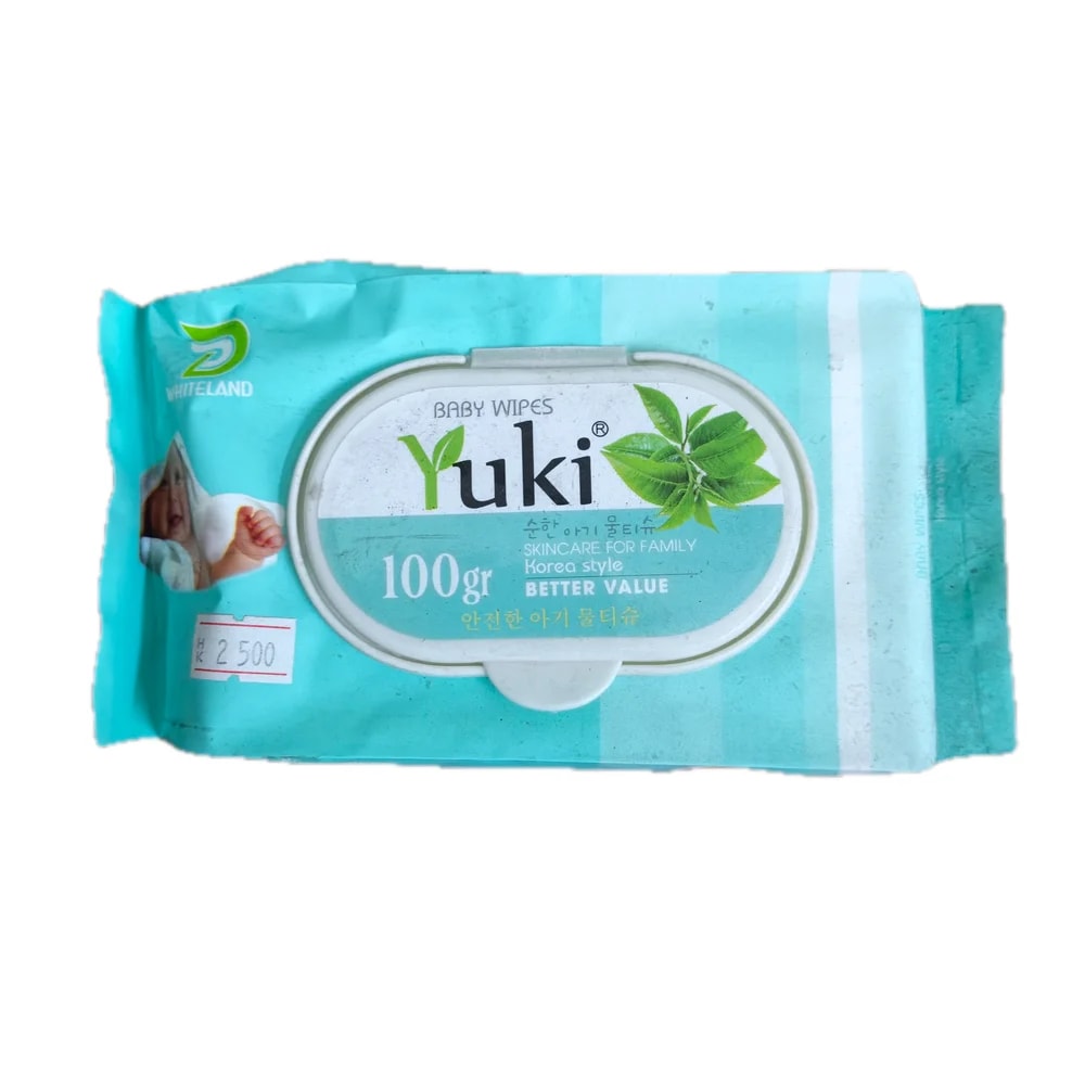 Yuki Baby Wipes Green 100 g - Morhachun Pharmacies
