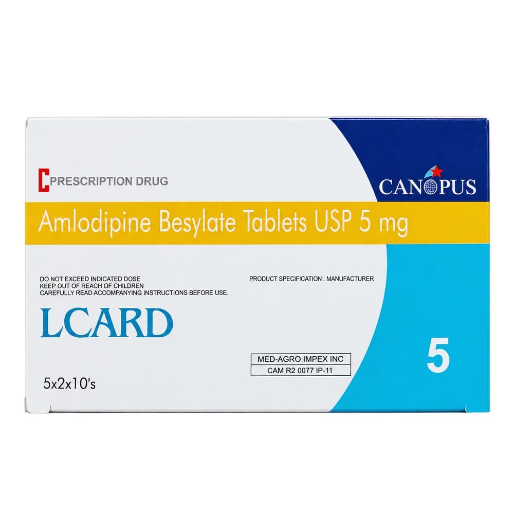 LCARD 5 mg - Pharmacy Krech hong