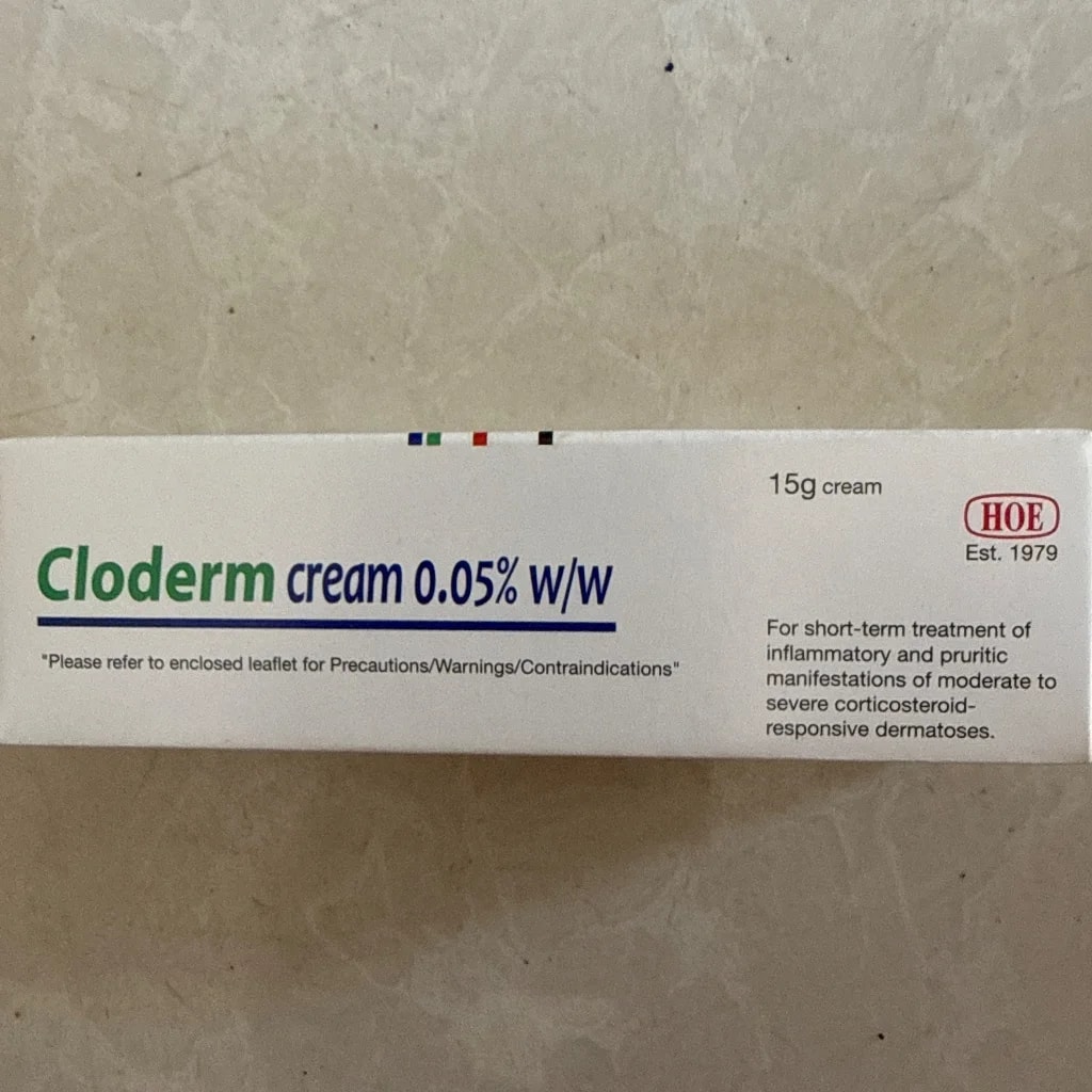 Cloderm Cream 0.05%W/W 15g - PONLEU DOUNG DARA PHARMACY