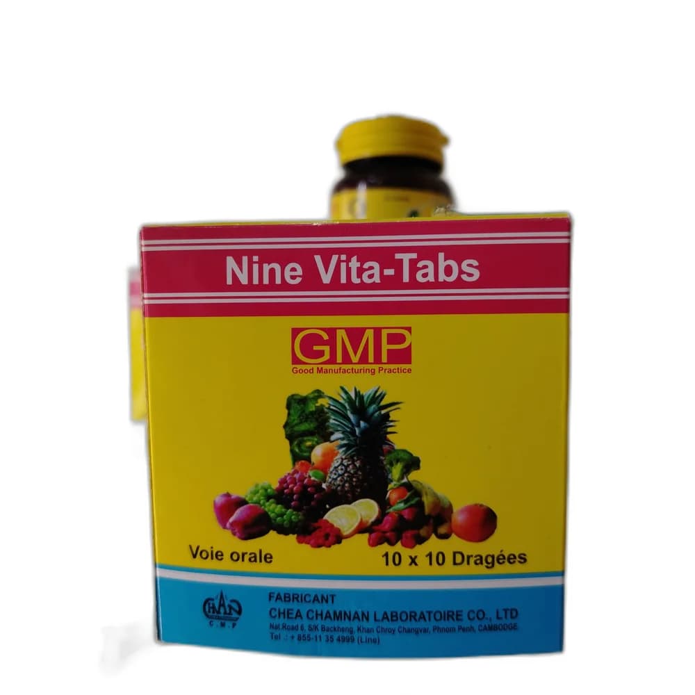 Nine Vita-Tabs Multivitamin dragee