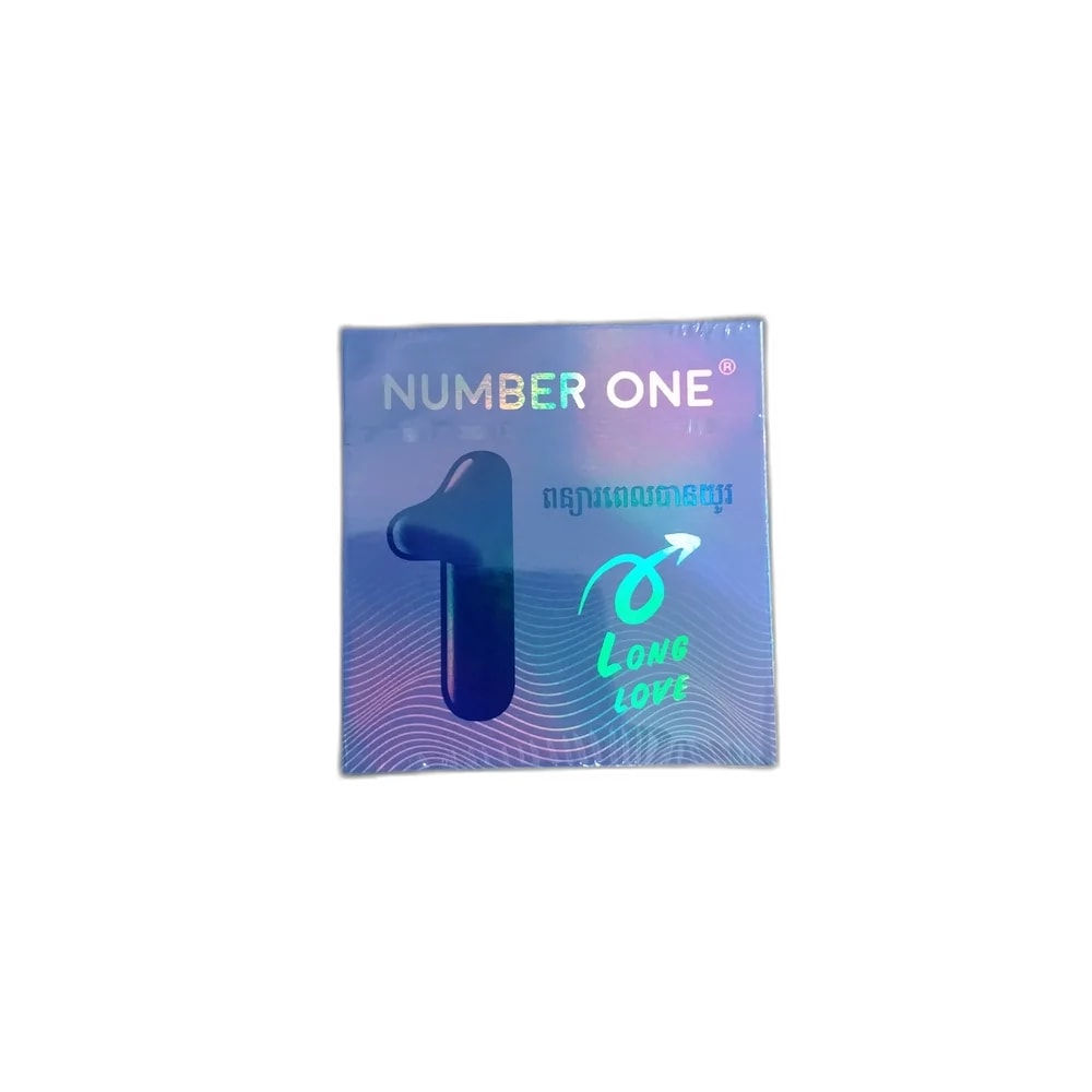 Number One Long Love 3 pieces per box - PHARMA ASSIST PHARMACY