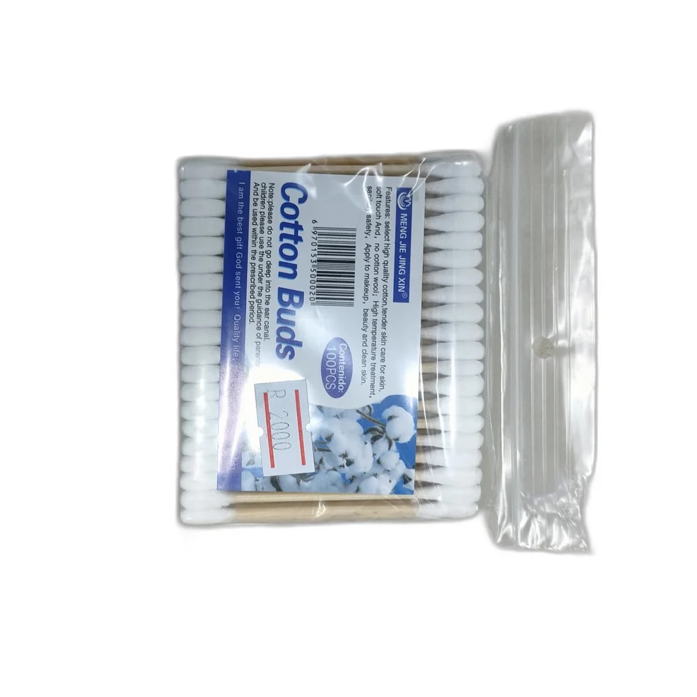 Meng Jie Jing Xin Cotton Buds 100 buds - Depot de Pharmacie B Rotha