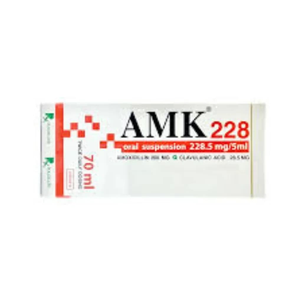 AMK 228 228.5 mg/5 ml, 70 ml