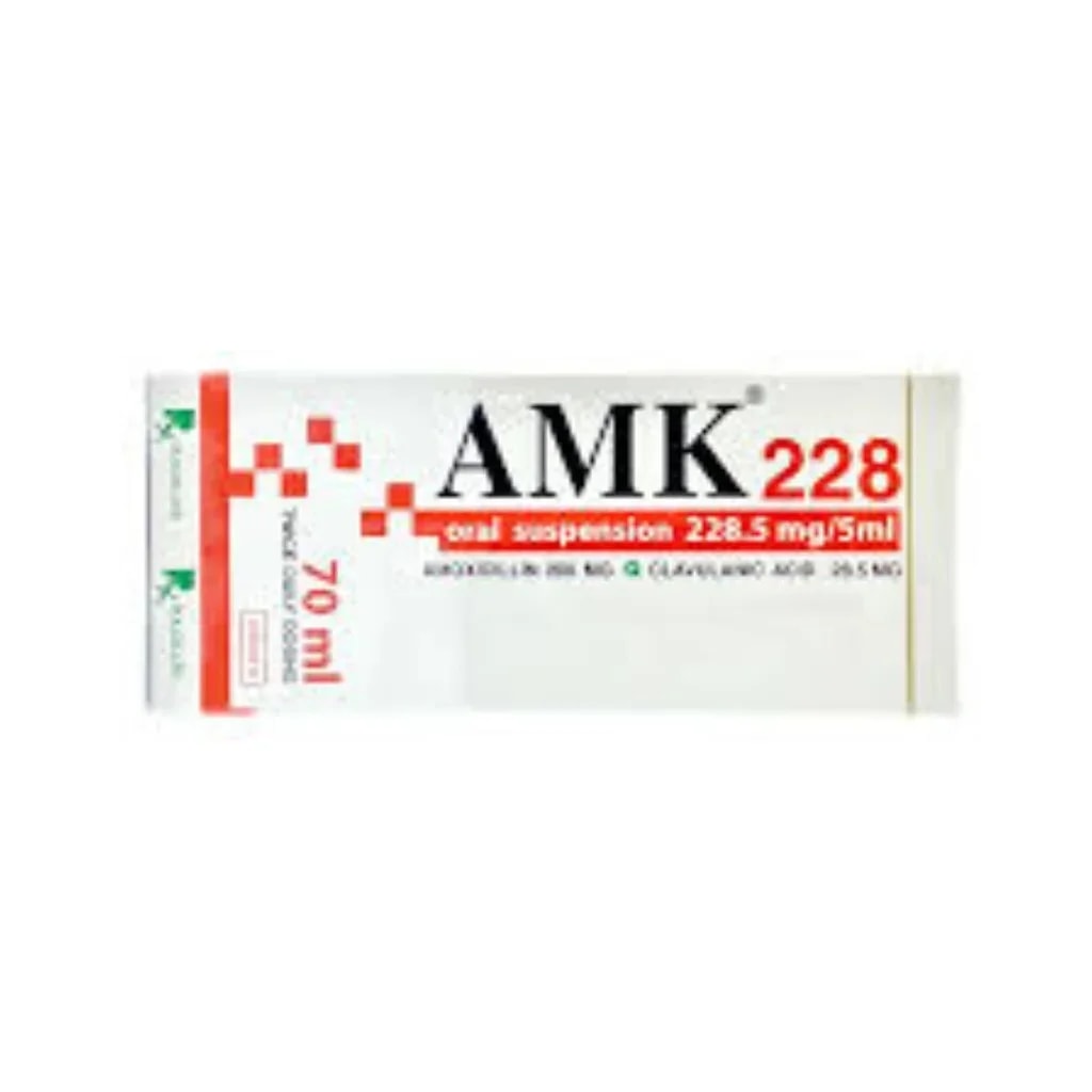 AMK 228 228.5 mg/5 ml, 70 ml - MEY PHARMA PHARMACY