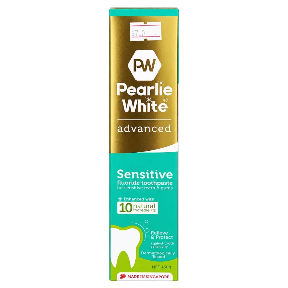 Pearlie White Advanced Sensitive 130 g - Pharmacy Krech hong