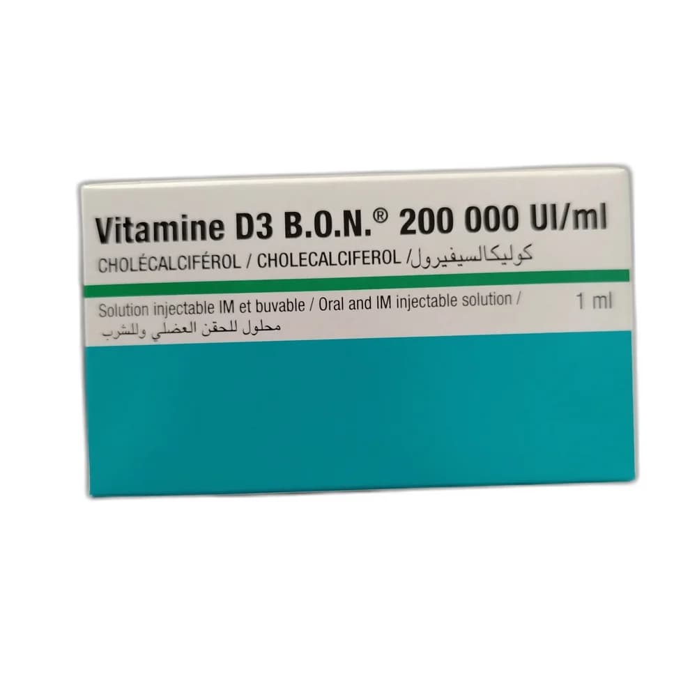 Vitamine D3 B.O.N. 200,000 IU / 1 mL