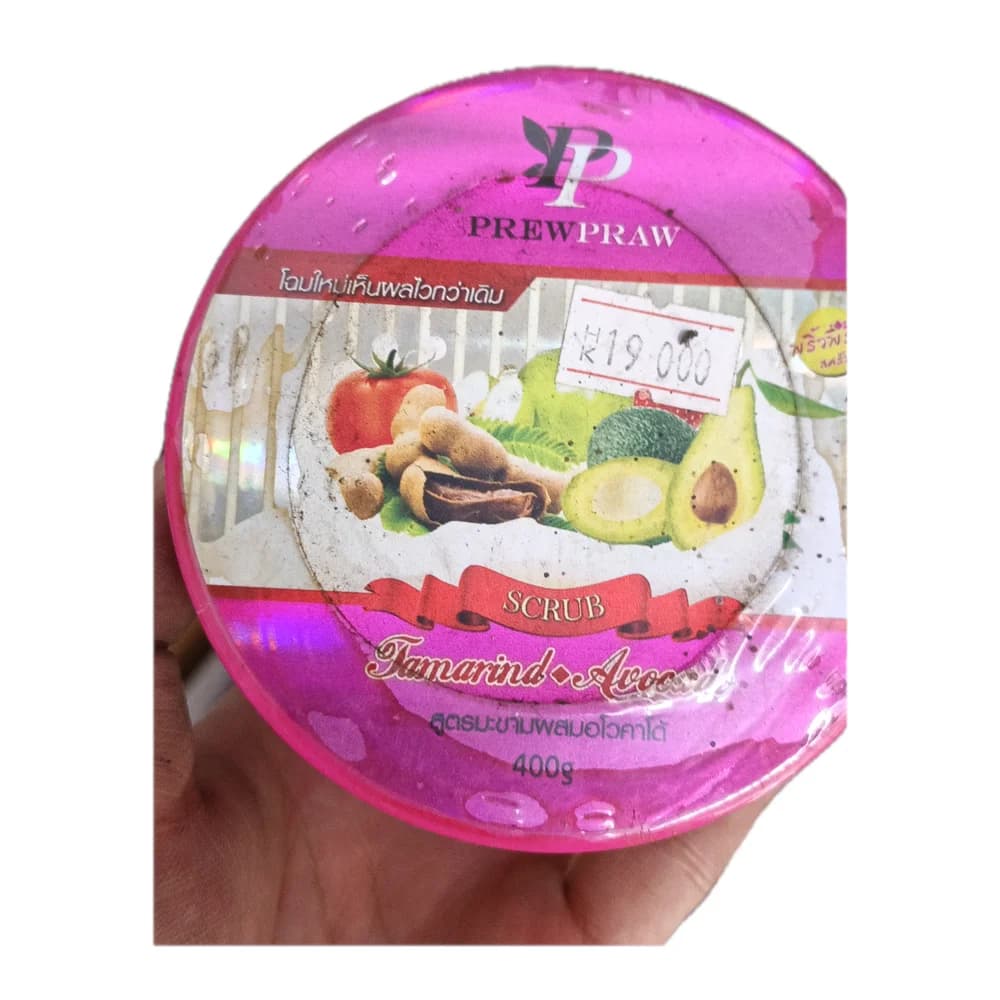 PrewPraw Tamarind Avocado Scrub 400 g