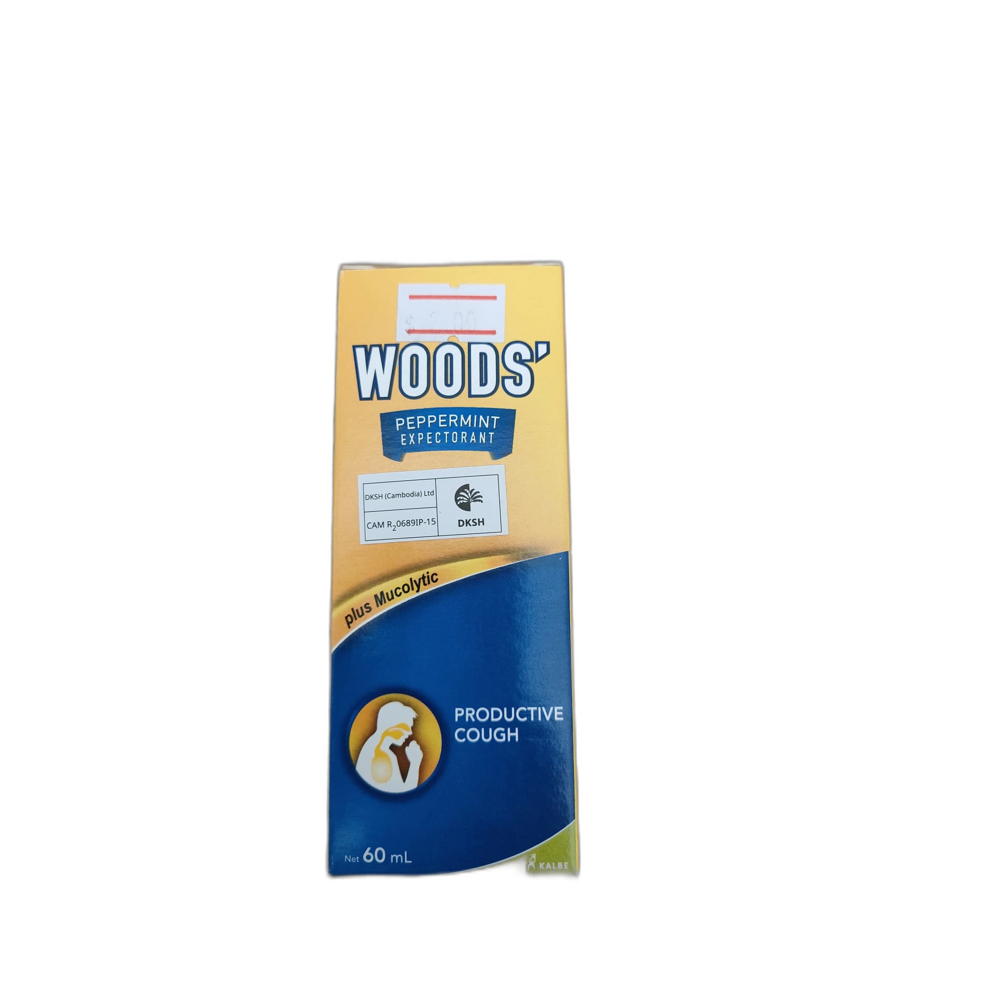 Woods Peppermint Expectorant Syrup 60ml 60 ml