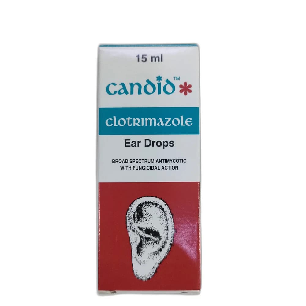 Candid Ear Drops Clotrimazole 1% w/v, 15 mL