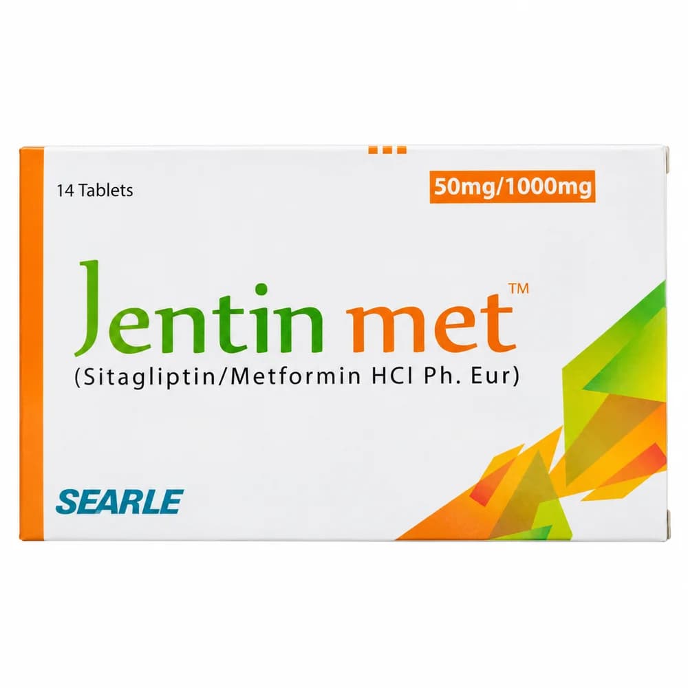 Jentimet 50 mg / 1000 mg