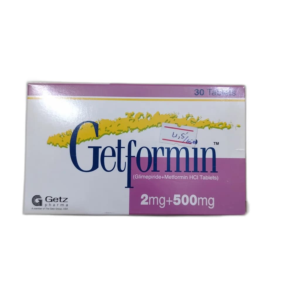 Getformin 2 mg / 500 mg