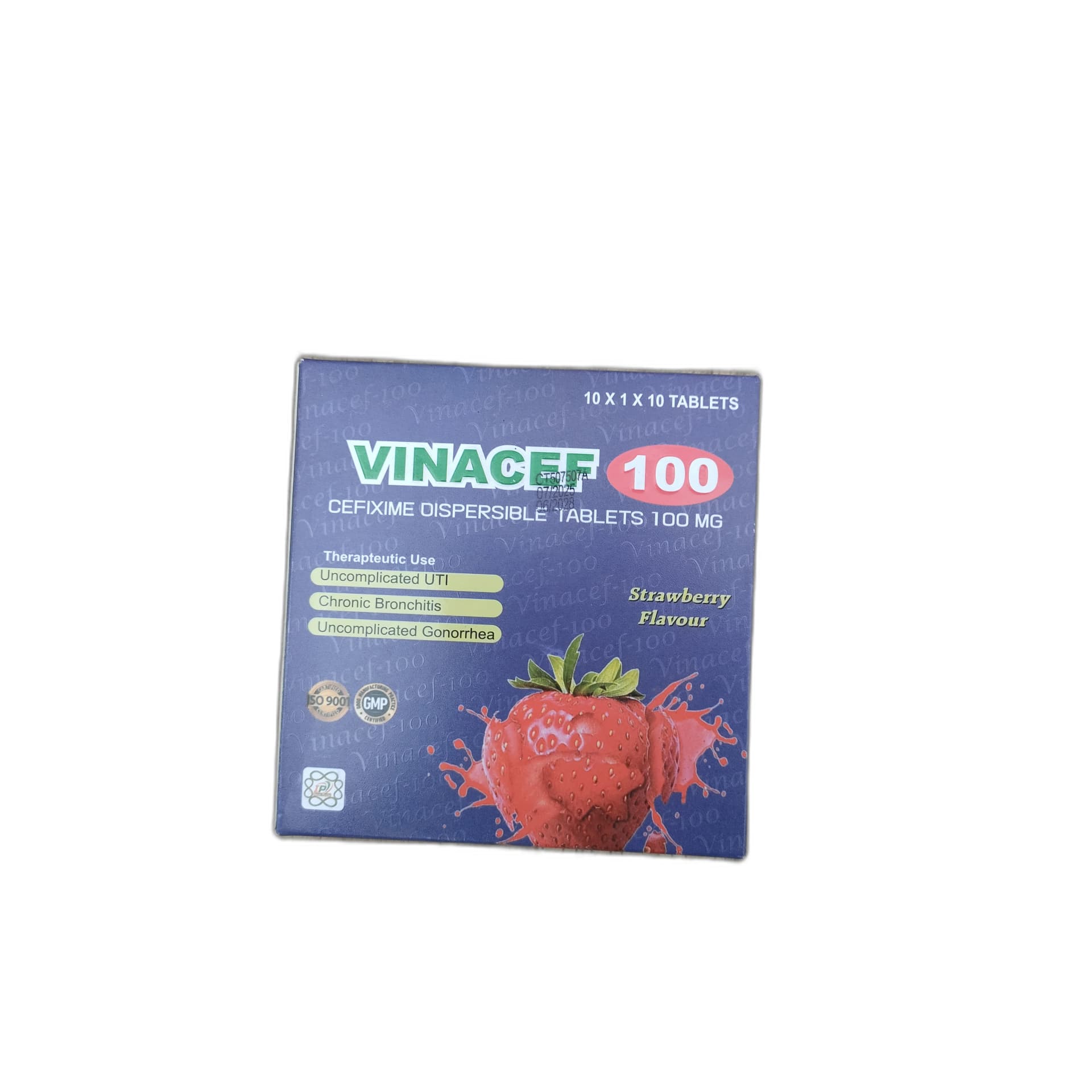 Vinacef-100 tablets Cefixime 100mg