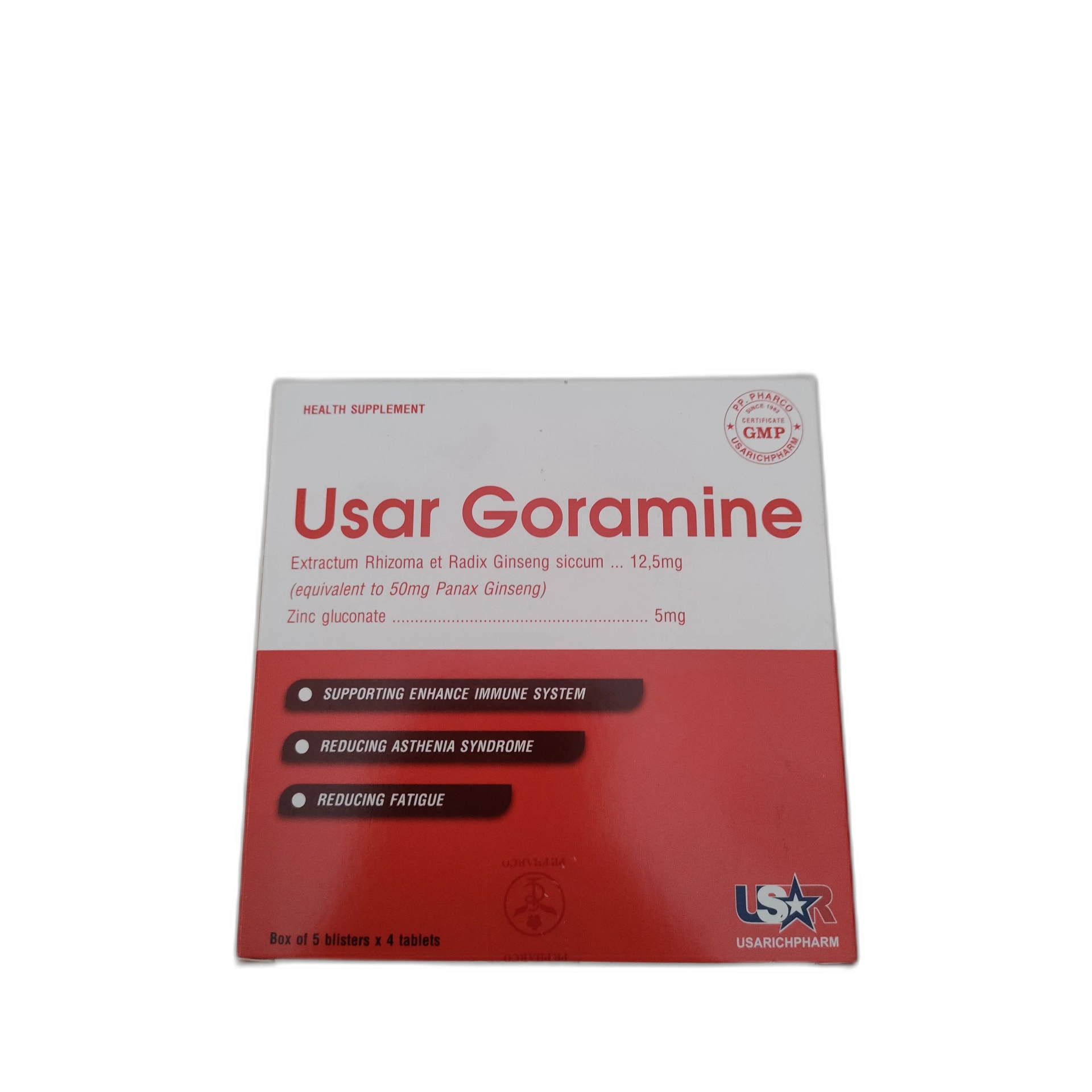 Usar Goramine 12.5 mg / 5 mg - PONLEU DOUNG DARA PHARMACY