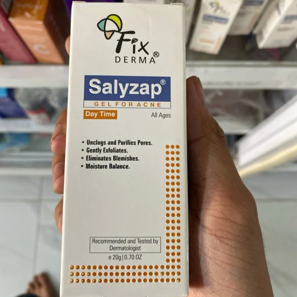 Fix Derma Salyzap® – Gel for Acne (Day Time) Not available - SETHIKA CARE Pharmacy