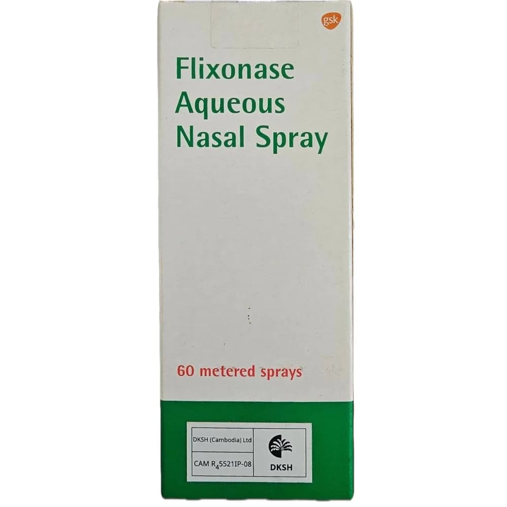 Flixonase 0.05% w/w, 50 mcg/spray (60 sprays)