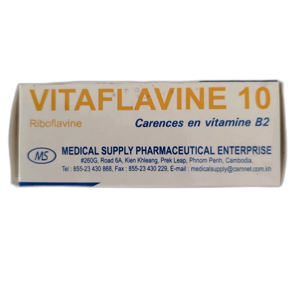 Vitaflavine 10 10 mg - Oudom Puthik Pharmacy