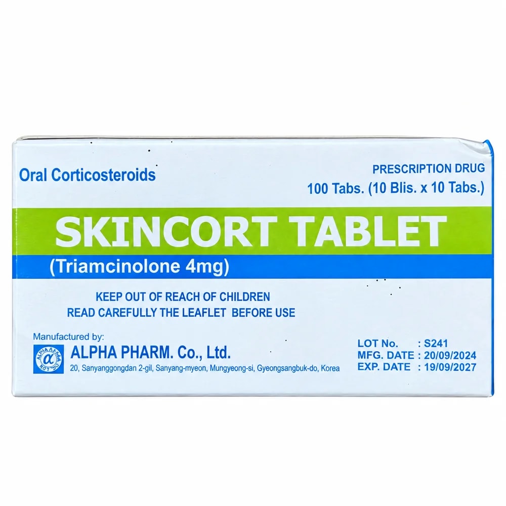 Skincort 4 mg tablets - PHARMCY ARUN REAS