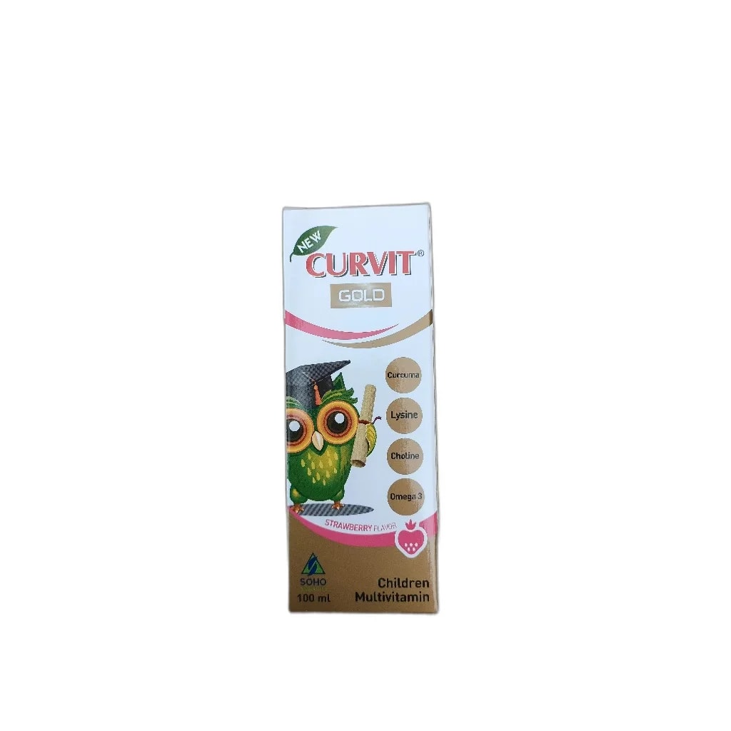 Curvit Gold Children Multivitamin 100 ml - PHARMARCY DARA RAKSMEY KOK CHAMBOK