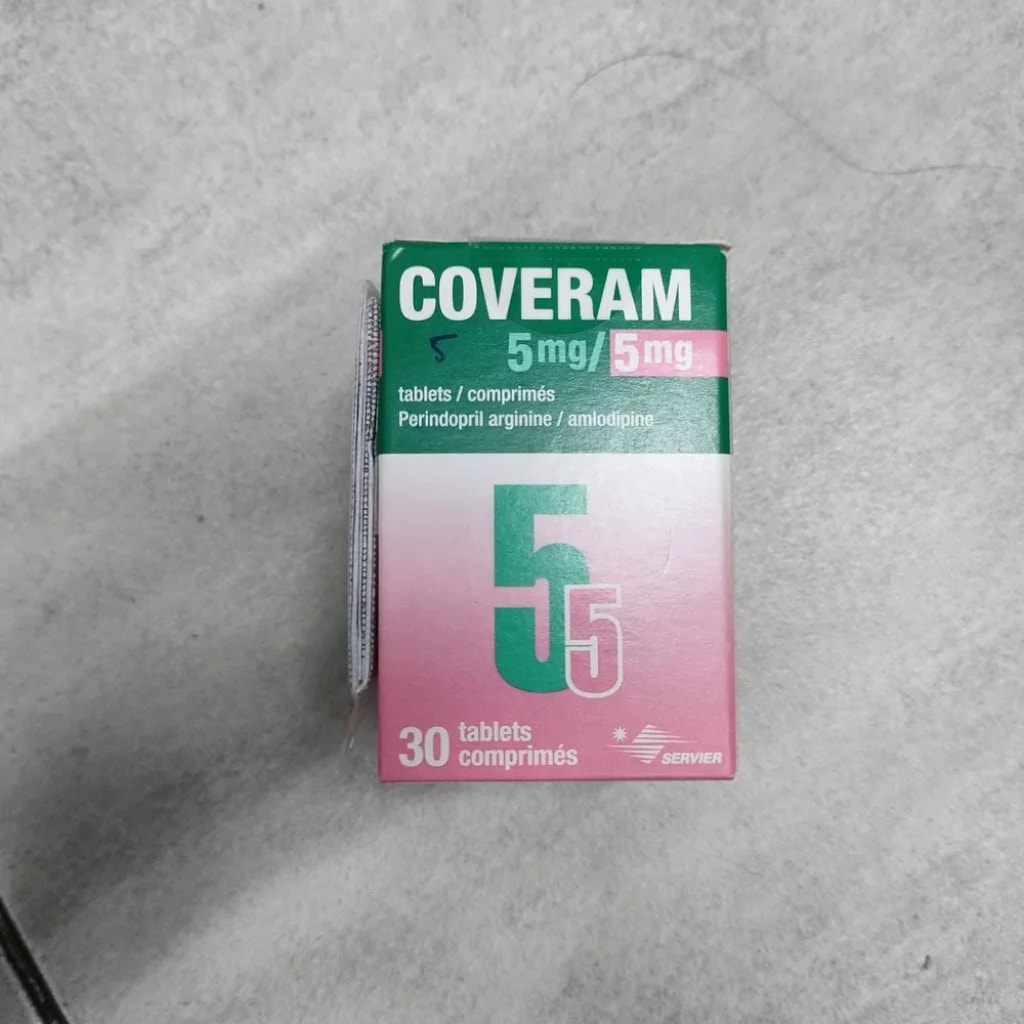 Coveram 5 mg / 5 mg - Depot De Pharmacie "A" Kim Houy