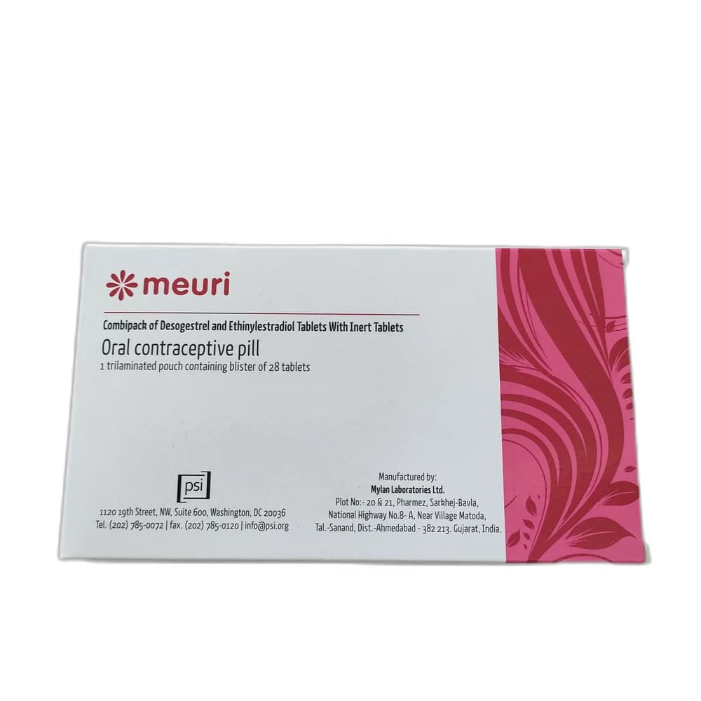 Meuri Oral Contraceptive Pill 150 mcg / 30 mcg