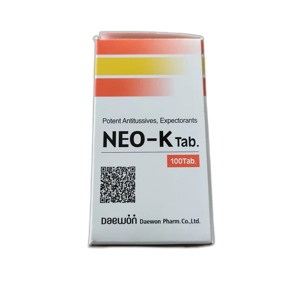 NEO-K Tab. Antitussive expectorant tablet
