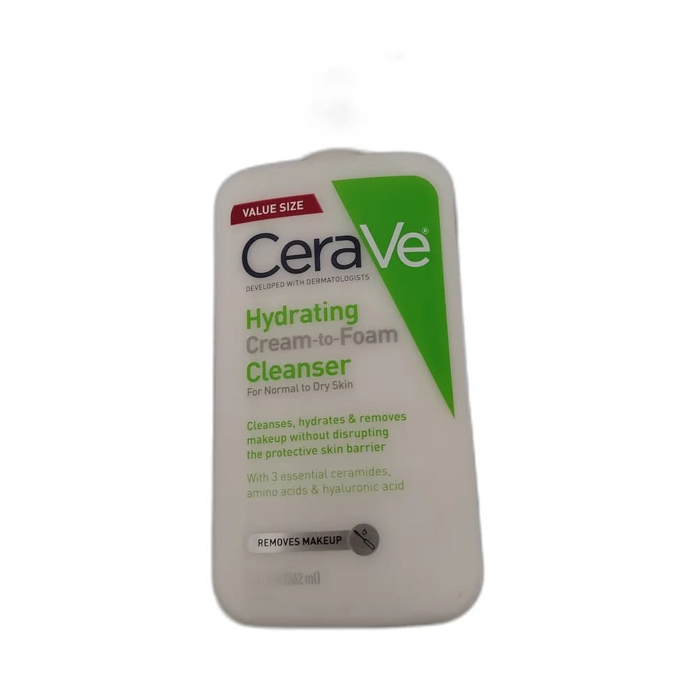 CeraVe Hydrating Cream-to-Foam Cleanser