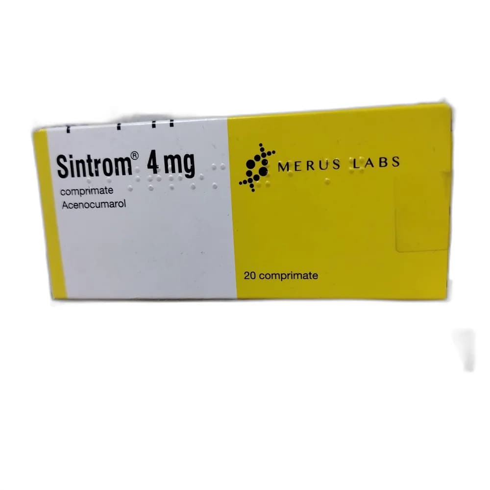 Sintrom 4 mg per tablet (scored, divisible)