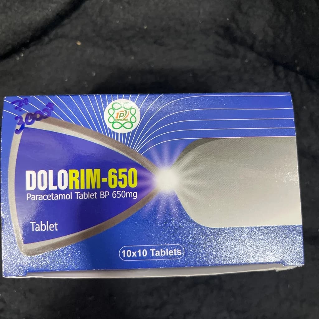 Dolorim-650 Paracetamol 650 mg