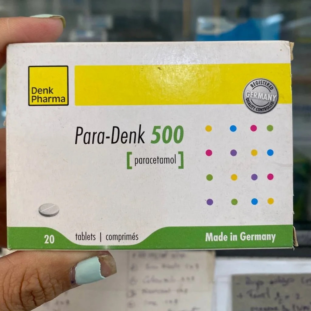 PARA-DENK 500 Paracetamol 500 mg - Pharmacy Pichserey
